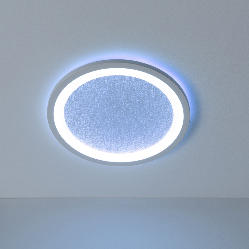 Brilliant - LED loftlampe m. RGBW-farver dæmpbar TANIDA LED/22W/230V 3000-6500K+ fjernbetjening