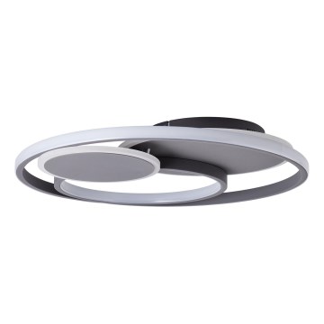Brilliant - LED loftlampe dæmpbar RUNDA LED/50W/230V 3000-6500K sort + fjernbetjening