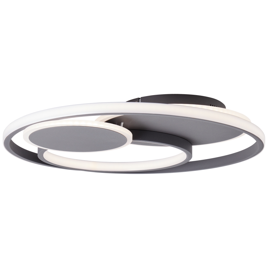 Brilliant - LED loftlampe dæmpbar RUNDA LED/50W/230V 3000-6500K sort + fjernbetjening