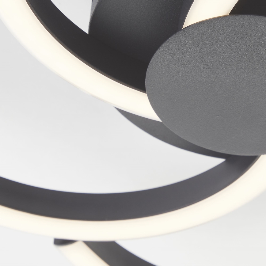 Brilliant - LED loftlampe FICO LED/22W/230V diameter 34 cm sort