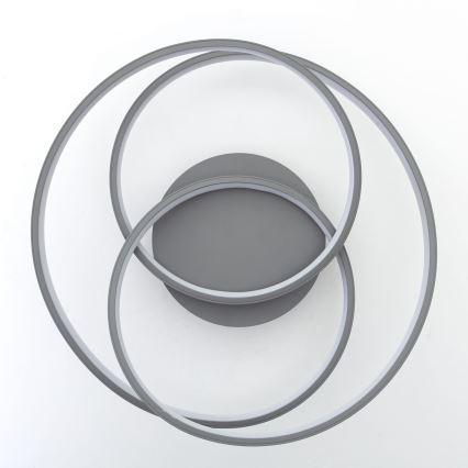 Brilliant - LED loftlampe LABYRINTH LED/40W/230V diameter 39,5 cm grå