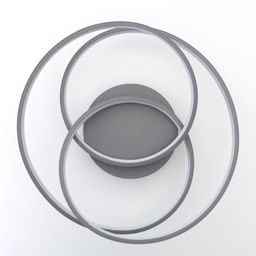 Brilliant - LED loftlampe LABYRINTH LED/40W/230V diameter 39,5 cm grå