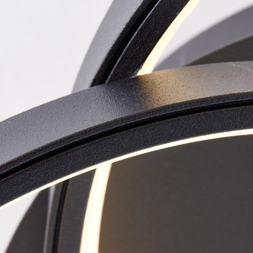 Brilliant - LED loftlampe LABYRINTH LED/40W/230V diameter 39,5 cm sort