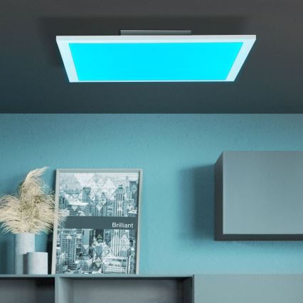 Brilliant - LED loftlampe m. RGBW-farver dæmpbar ABIE LED/24W/230V 2700-6500K + fjernbetjening