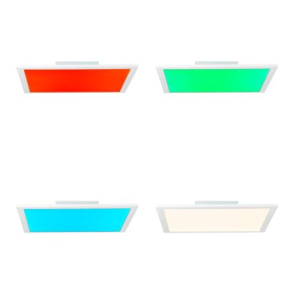 Brilliant - LED loftlampe m. RGBW-farver dæmpbar ABIE LED/24W/230V 2700-6500K + fjernbetjening