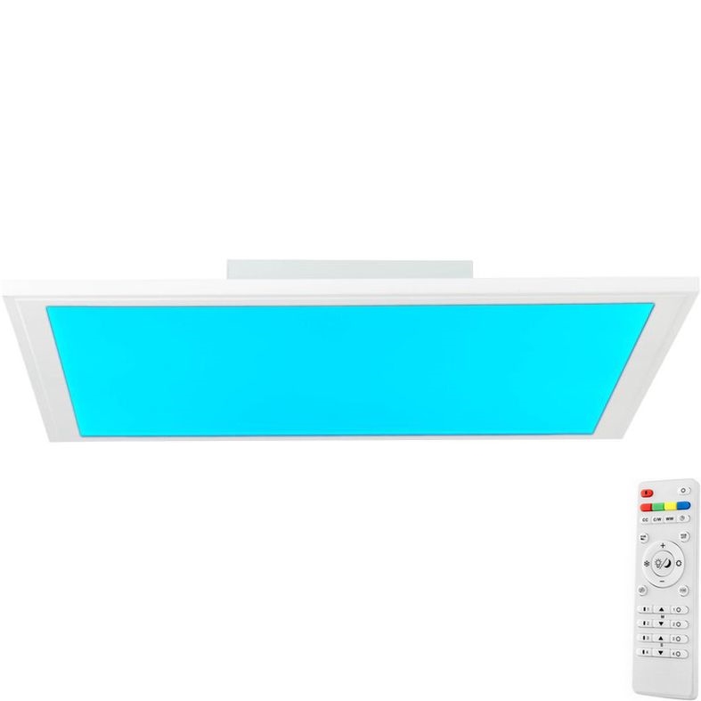 Brilliant - LED loftlampe m. RGBW-farver dæmpbar ABIE LED/24W/230V 2700-6500K + fjernbetjening