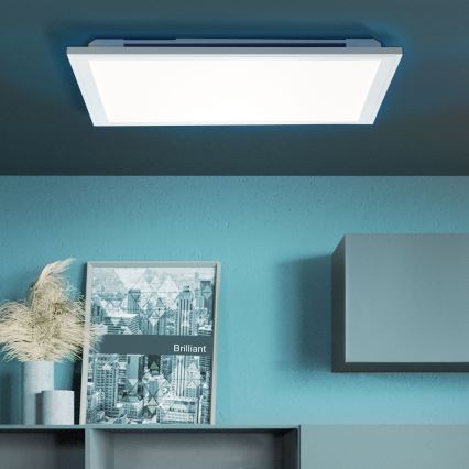 Brilliant - LED loftlampe m. RGBW-farver dæmpbar ALLIE LED/24W/230V 2700-6500K + fjernbetjening