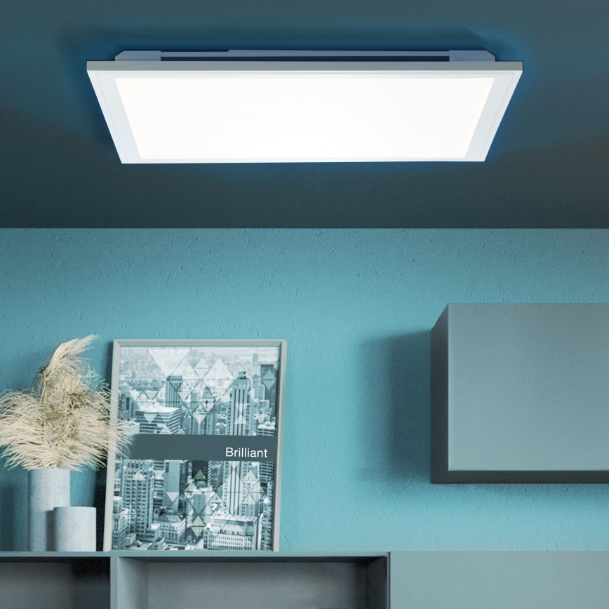 Brilliant - LED loftlampe m. RGBW-farver dæmpbar ALLIE LED/24W/230V 2700-6500K + fjernbetjening