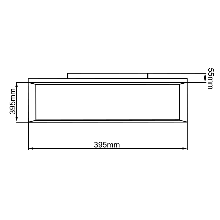 Brilliant - LED loftlampe m. RGBW-farver dæmpbar ALLIE LED/24W/230V 2700-6500K + fjernbetjening