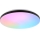 Brilliant - LED loftlampe m. RGBW-farver dæmpbar LIVIO LED/20W/230V 3000-6500K diameter 49 cm sort + fjernbetjening
