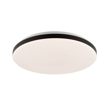 Brilliant - LED loftlampe m. RGBW-farver dæmpbar LIVIO LED/20W/230V 3000-6500K diameter 49 cm sort + fjernbetjening