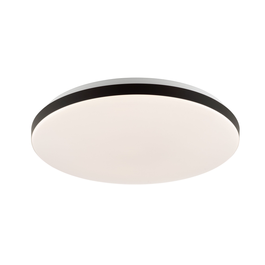 Brilliant - LED loftlampe m. RGBW-farver dæmpbar LIVIO LED/20W/230V 3000-6500K diameter 49 cm sort + fjernbetjening