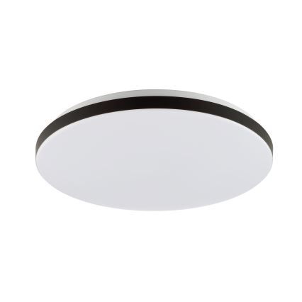 Brilliant - LED loftlampe m. RGBW-farver dæmpbar LIVIO LED/20W/230V 3000-6500K diameter 49 cm sort + fjernbetjening