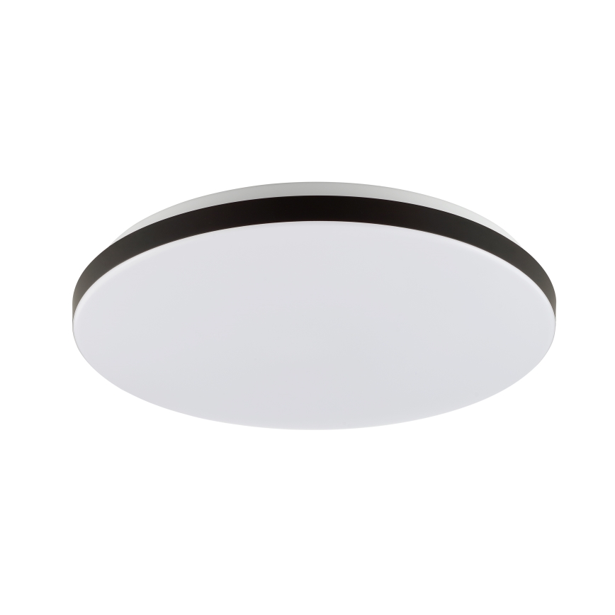 Brilliant - LED loftlampe m. RGBW-farver dæmpbar LIVIO LED/20W/230V 3000-6500K diameter 49 cm sort + fjernbetjening