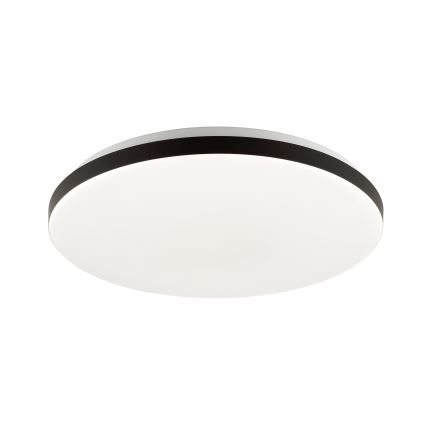 Brilliant - LED loftlampe m. RGBW-farver dæmpbar LIVIO LED/20W/230V 3000-6500K diameter 49 cm sort + fjernbetjening