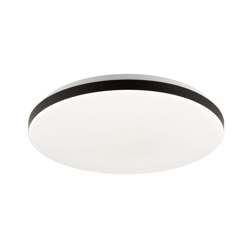 Brilliant - LED loftlampe m. RGBW-farver dæmpbar LIVIO LED/20W/230V 3000-6500K diameter 49 cm sort + fjernbetjening