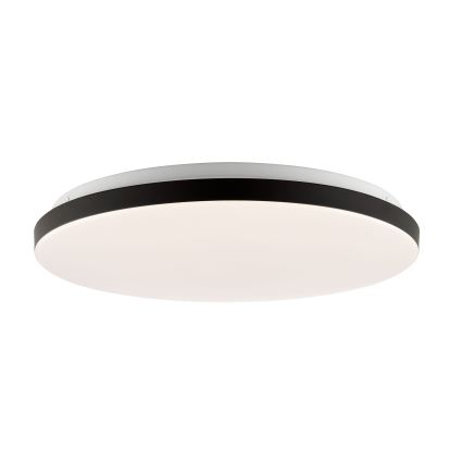 Brilliant - LED loftlampe m. RGBW-farver dæmpbar LIVIO LED/20W/230V 3000-6500K diameter 49 cm sort + fjernbetjening