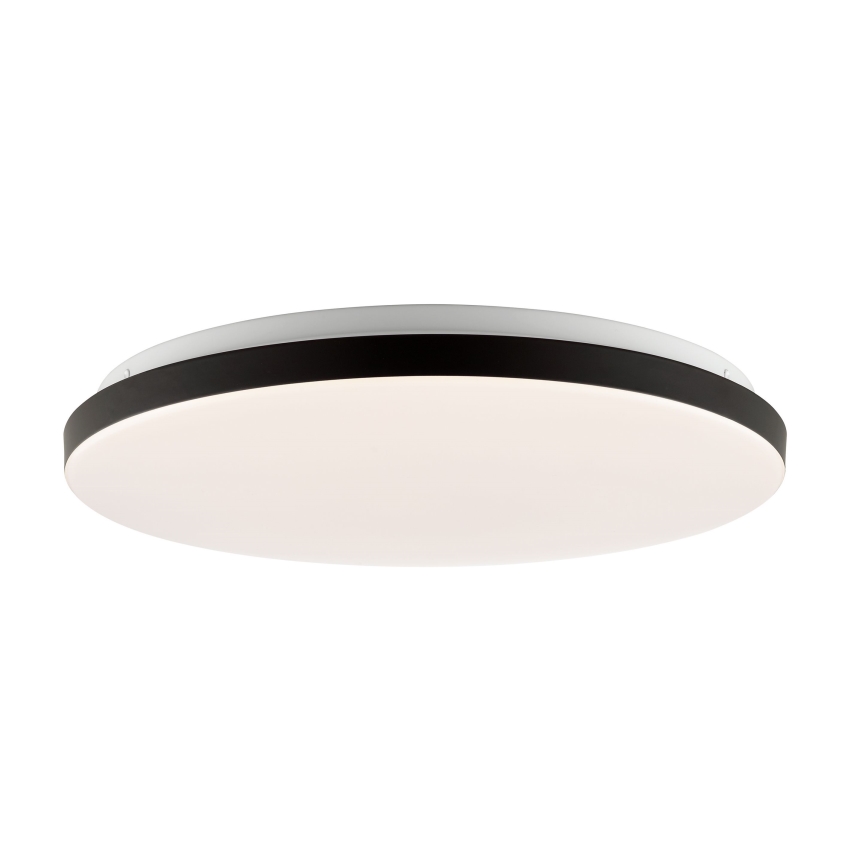 Brilliant - LED loftlampe m. RGBW-farver dæmpbar LIVIO LED/20W/230V 3000-6500K diameter 49 cm sort + fjernbetjening