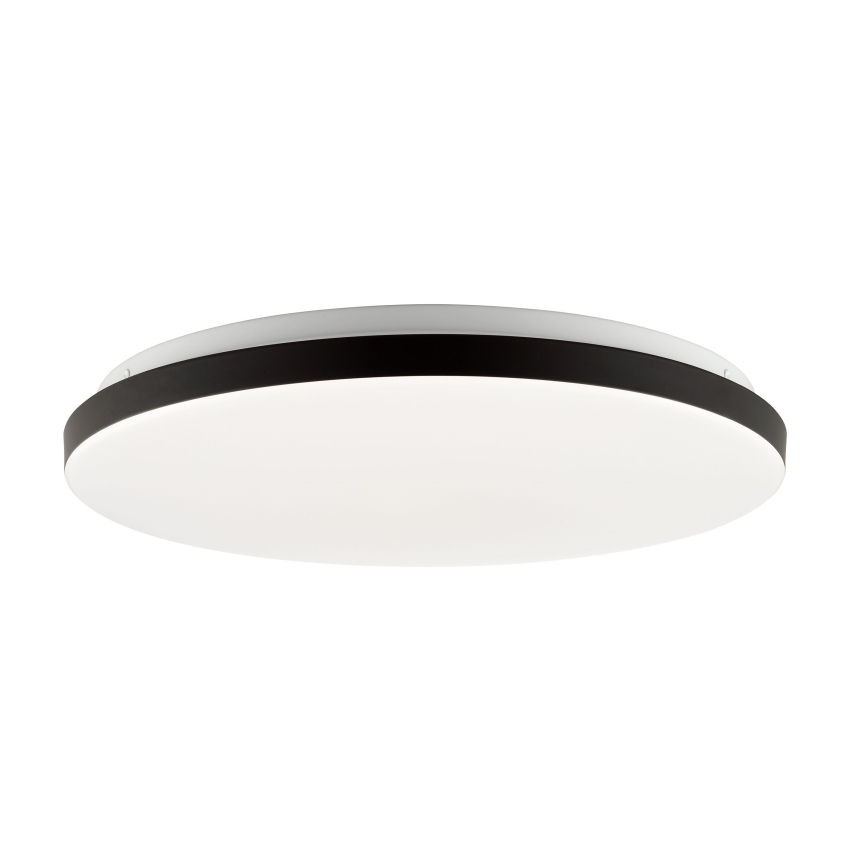 Brilliant - LED loftlampe m. RGBW-farver dæmpbar LIVIO LED/20W/230V 3000-6500K diameter 49 cm sort + fjernbetjening