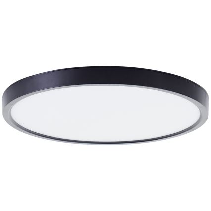 Brilliant - LED loftlampe m. RGBW-farver dæmpbar LOTTI LED/16W/230V 3000K diameter 30 cm sort Wi-Fi Tuya + fjernbetjening