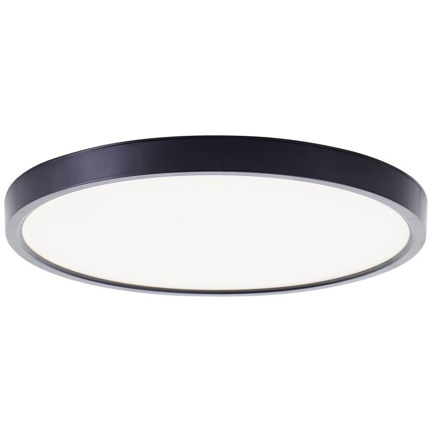 Brilliant - LED loftlampe m. RGBW-farver dæmpbar LOTTI LED/16W/230V 3000K diameter 30 cm sort Wi-Fi Tuya + fjernbetjening