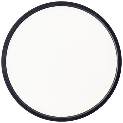 Brilliant - LED loftlampe m. RGBW-farver dæmpbar LOTTI LED/16W/230V 3000K diameter 30 cm sort Wi-Fi Tuya + fjernbetjening