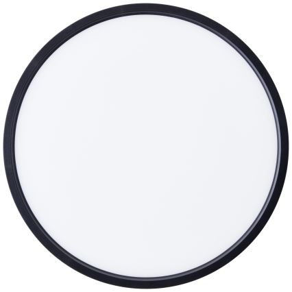 Brilliant - LED loftlampe m. RGBW-farver dæmpbar LOTTI LED/16W/230V 3000K diameter 30 cm sort Wi-Fi Tuya + fjernbetjening