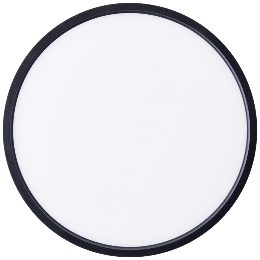 Brilliant - LED loftlampe m. RGBW-farver dæmpbar LOTTI LED/16W/230V 3000K diameter 30 cm sort Wi-Fi Tuya + fjernbetjening