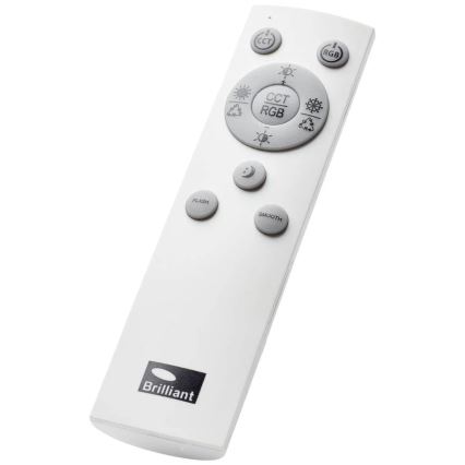 Brilliant - LED loftlampe m. RGBW-farver dæmpbar MIDWAY LED/14W/230V 3100-6500K Wi-Fi Tuya + fjernbetjening