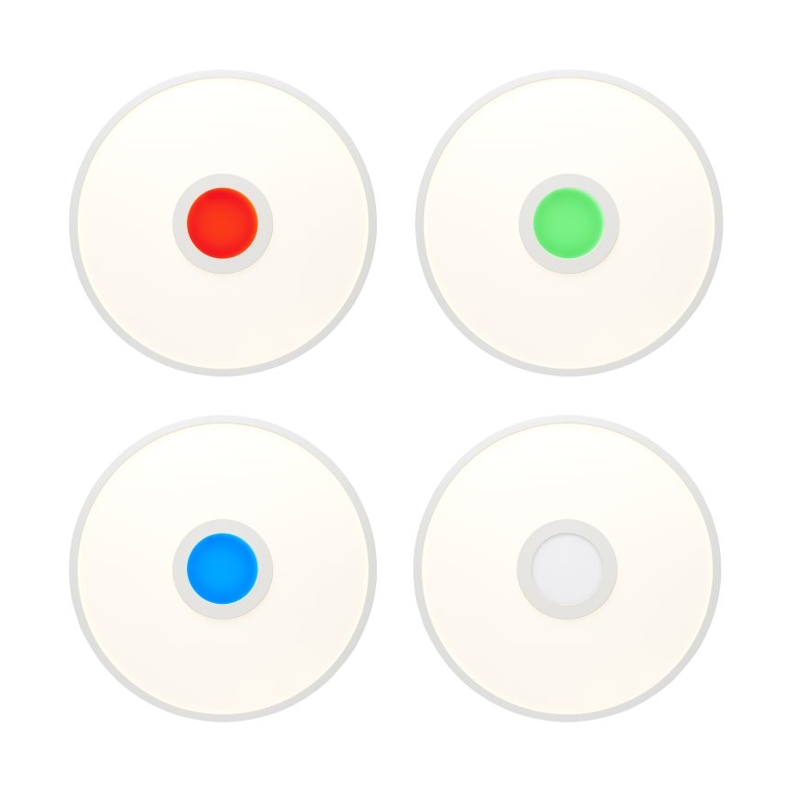 Brilliant - LED loftlampe m. RGBW-farver dæmpbar ODELLA LED/24W/230V 2700-6500K + fjernbetjening