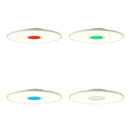 Brilliant - LED loftlampe m. RGBW-farver dæmpbar ODELLA LED/24W/230V 2700-6500K + fjernbetjening