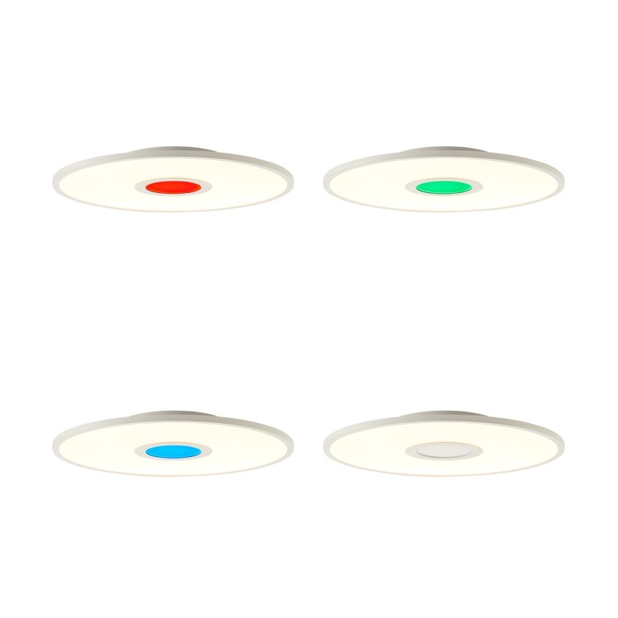 Brilliant - LED loftlampe m. RGBW-farver dæmpbar ODELLA LED/24W/230V 2700-6500K + fjernbetjening