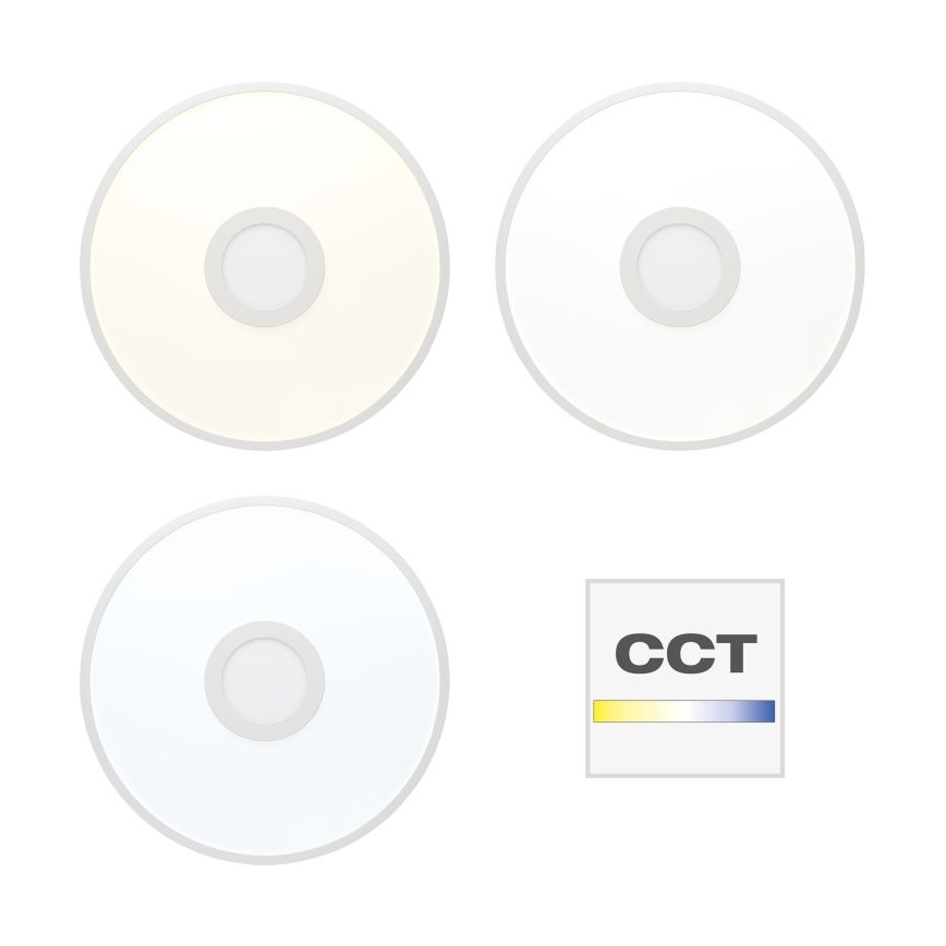 Brilliant - LED loftlampe m. RGBW-farver dæmpbar ODELLA LED/24W/230V 2700-6500K + fjernbetjening