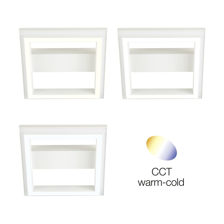 Brilliant - LED loftlampe m. RGBW-farver dæmpbar PALLAS LED/18W/230V 2700-6500K + fjernbetjening