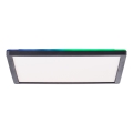 Brilliant - LED loftlampe m. RGBW-farver dæmpbar SALTERY LED/20W/230V 3000-6500 + fjernbetjening