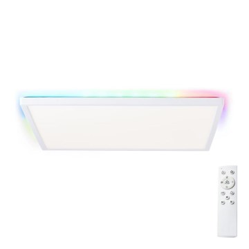 Brilliant - LED loftlampe m. RGBW-farver dæmpbar SALTERY LED/22W/230V 3000-6500K + fjernbetjening