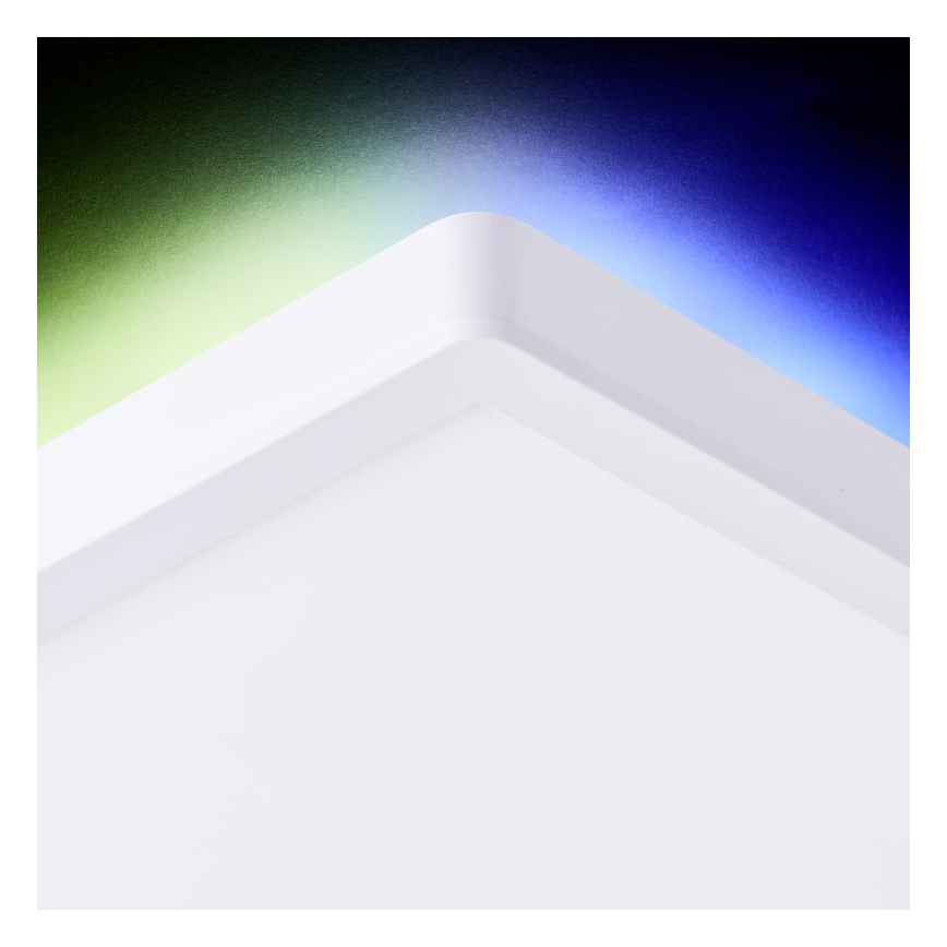 Brilliant - LED loftlampe m. RGBW-farver dæmpbar SALTERY LED/22W/230V 3000-6500K + fjernbetjening