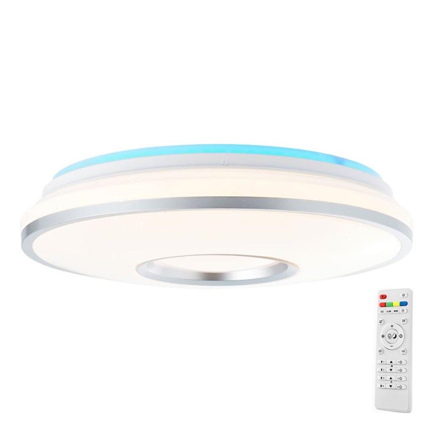 Brilliant - LED loftlampe m. RGBW-farver dæmpbar VISITATION LED/24W/230V 3000-6500K + fjernbetjening