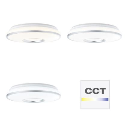 Brilliant - LED loftlampe m. RGBW-farver dæmpbar VISITATION LED/24W/230V 3000-6500K + fjernbetjening