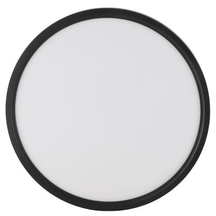 Brilliant - LED-loftlampe med bevægelses- og skumringssensor GALO LED/26W/230V Ø 40 cm sort