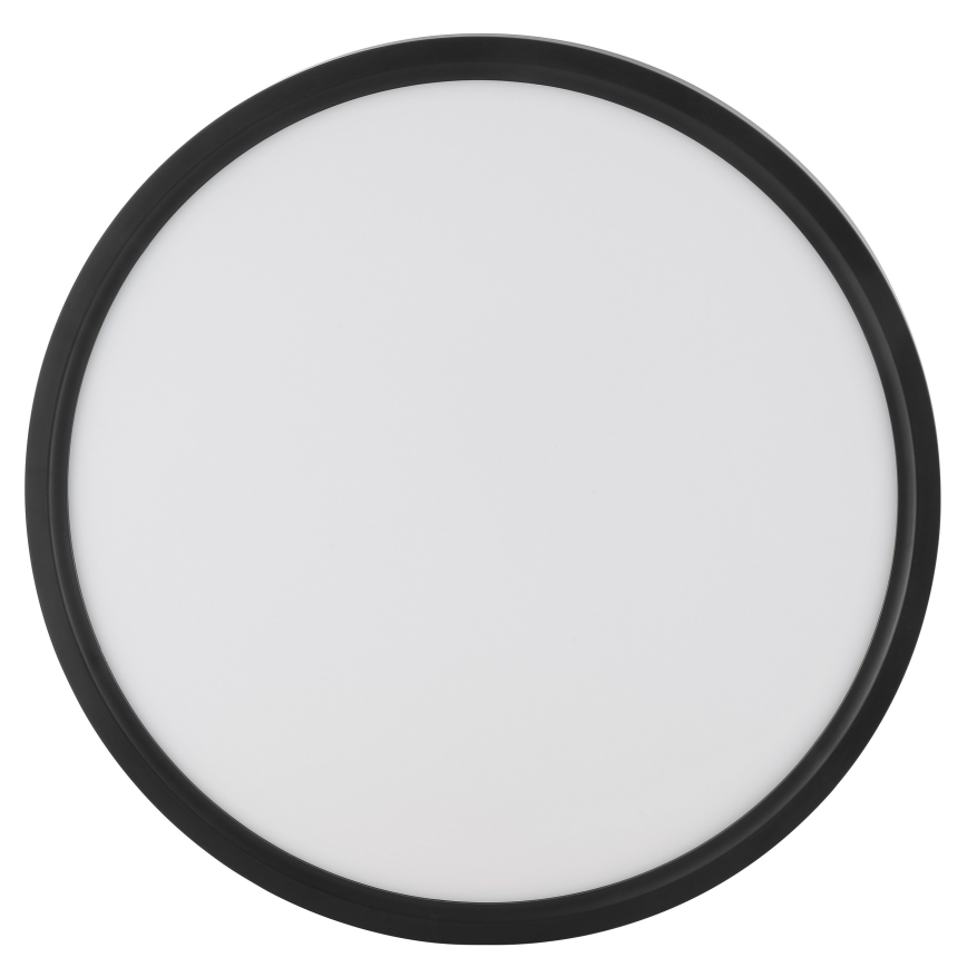 Brilliant - LED-loftlampe med bevægelses- og skumringssensor GALO LED/26W/230V Ø 40 cm sort