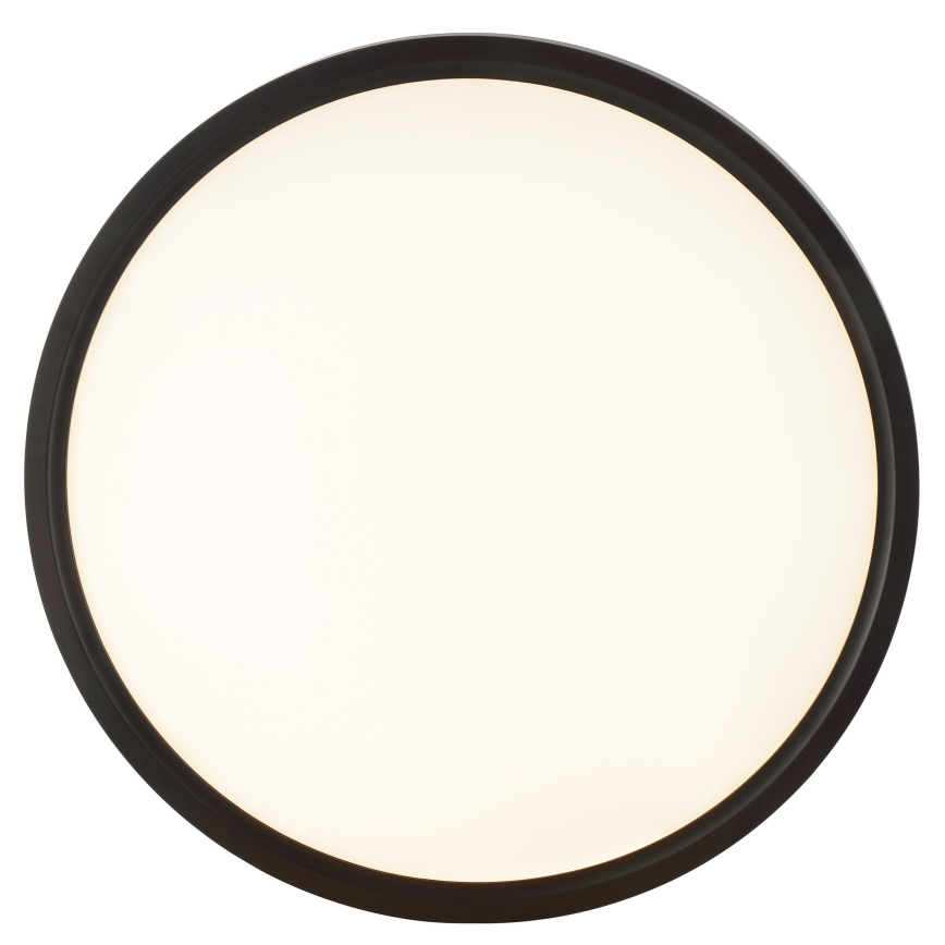 Brilliant - LED-loftlampe med bevægelses- og skumringssensor GALO LED/26W/230V Ø 40 cm sort