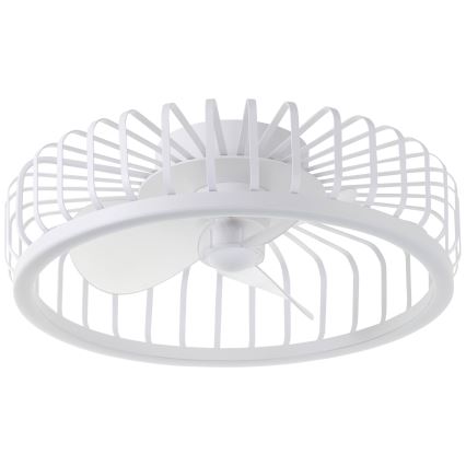 Brilliant - CAPO dæmpbar LED-loftlampe med ventilator, 36W/230V, 2700-6500K, Ø 48 cm, hvid + fjernbetjening