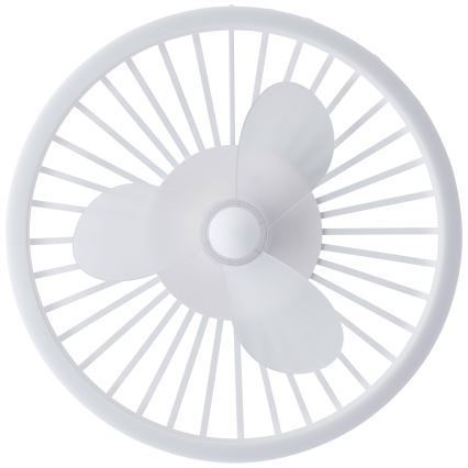 Brilliant - CAPO dæmpbar LED-loftlampe med ventilator, 36W/230V, 2700-6500K, Ø 48 cm, hvid + fjernbetjening