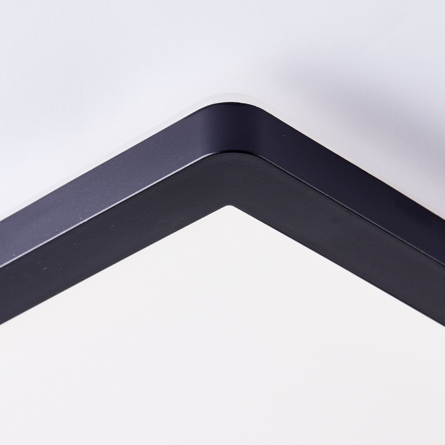 Brilliant - LED-loftlampe MILTON LED/24W/230V 42x42 cm sort