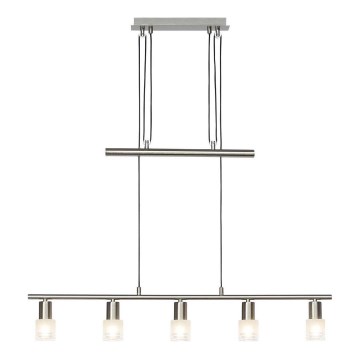 Brilliant - LED loftlampe på wire LEA 5xE14/4W/230V