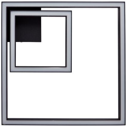 Brilliant - LED loftlampe QUON LED/24W/230V 3000K 40x40 cm sort