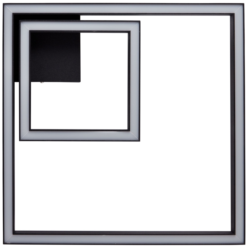 Brilliant - LED loftlampe QUON LED/24W/230V 3000K 40x40 cm sort