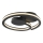 Brilliant - LED-loftlampe REVOLA LED/33W/230V 3000/4000/6500K Ø 40 cm sort