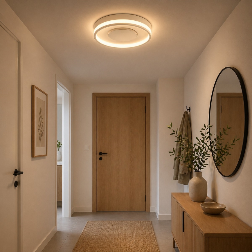 Brilliant - LED-loftlampe REVOLA LED/33W/230V 3000/4000/6500K Ø 40 cm beige